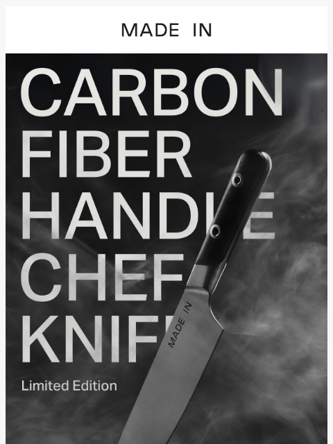 madeincookware newsletter: Our Most Advanced Knife Yet is Here 🔪