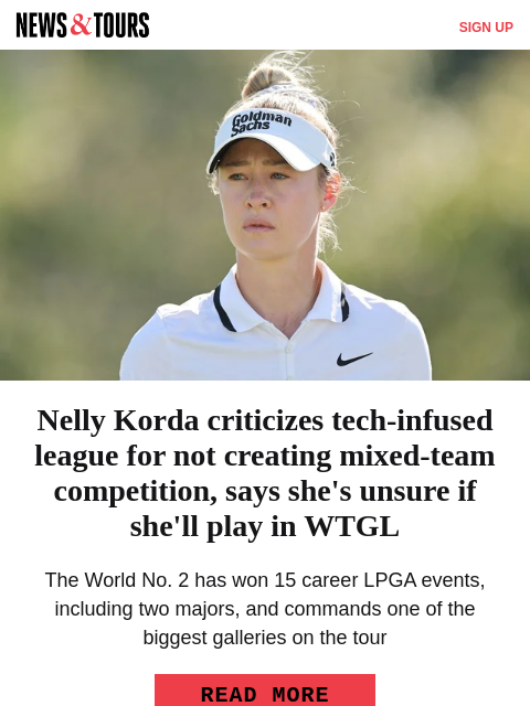 golfdigest newsletter: Major champ upset over Brooks' return