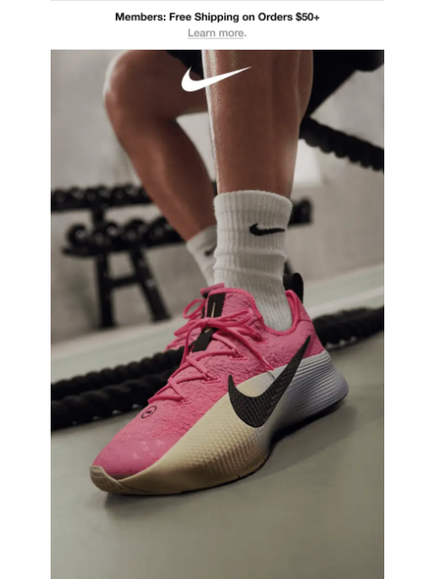 nike newsletter: Train in the LeBron TR 1