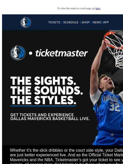 mavsmail newsletter: There’s Nothing Like Being There