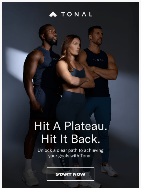 tonal newsletter: Tonal: Built to Break Plateaus