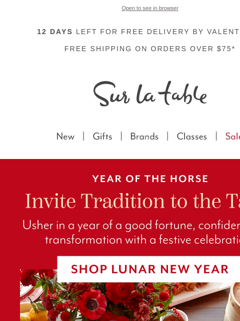 surlatable newsletter: 🧧 Set the Table for Lunar New Year.