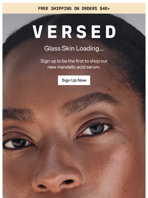 versedskin newsletter: Brighter, Smoother, Clearer