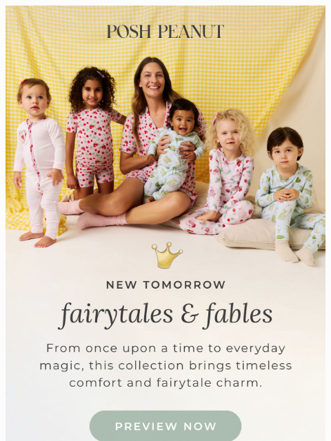 poshpeanut newsletter: 👑Tomorrow: Fairytales & Fables