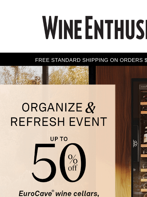 wineenthusiast newsletter: A Gentle Intervention (for Your Home Bar)