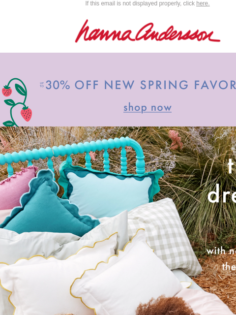 hannaandersson newsletter: UNICORNS ARE BACK🦄 