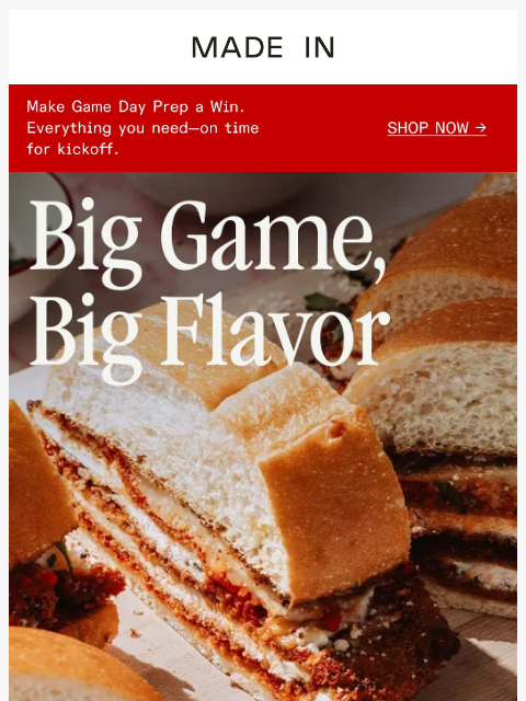 madeincookware newsletter: Your Game Day Game Plan