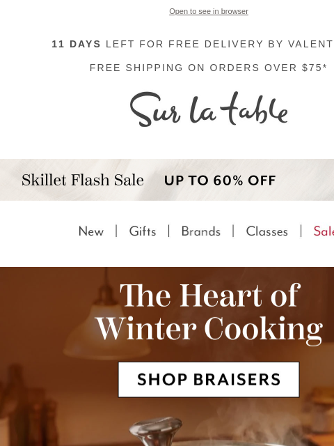 surlatable newsletter: The one pan we're using all winter long.