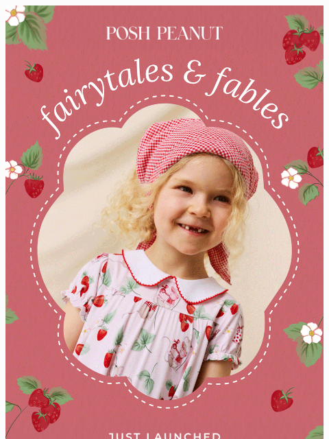 poshpeanut newsletter: 🪿🎀Just Launched: Fairytales & Fables