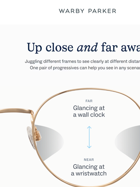 warbyparker newsletter: Should you wear progressives?
