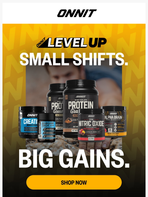 onnit newsletter: Start your day with intention