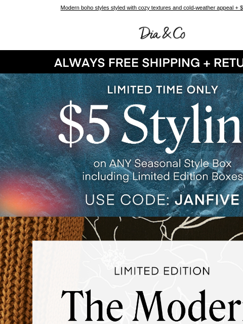 dia newsletter: RE:Calling All VIP Boho Babes: "I'm BAAAACCCKKKKK!...