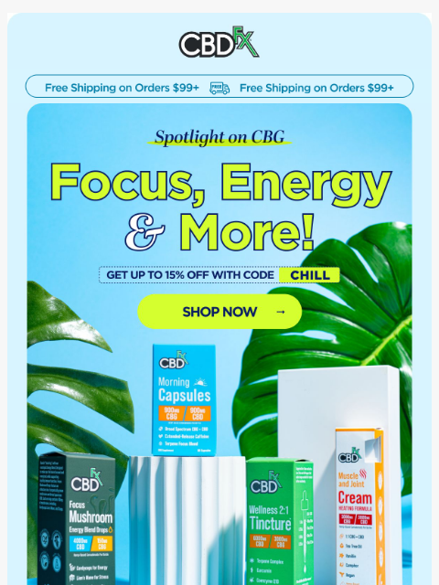 cbdfx newsletter: Say "hello" to the Mother of All Cannabinoids!