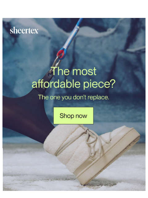 sheertex newsletter: Because Quality Never Goes Out of Style