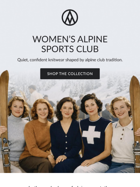 alpsandmeters newsletter: Knitwear With Alpine Lineage