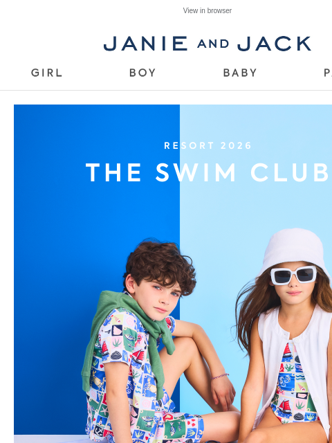 janieandjack newsletter: Wave hello to new swimsuits