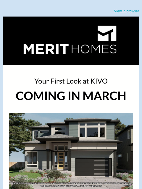 merithomesinc newsletter: First Look: KIVO .... A 4-Home Community In Kirkla...