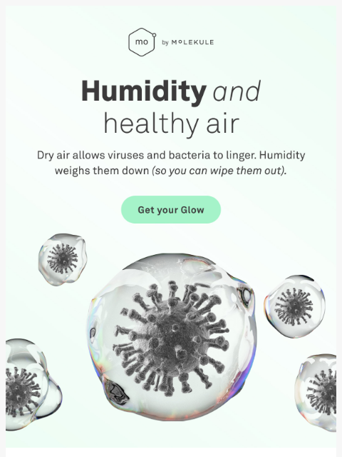 molekule newsletter: Viruses Love Dry Air 🦠