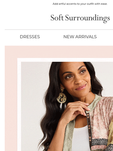 softsurroundings newsletter: Boho Touches