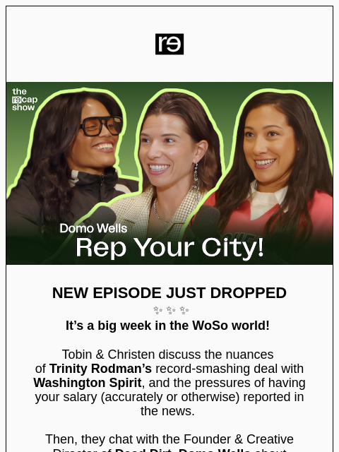 re-website newsletter: Domo Wells joins Christen & Tobin. Plus Trinity Ro...