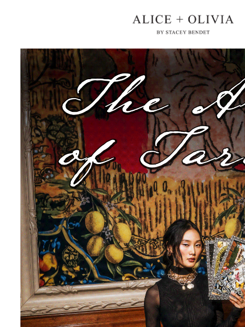 aliceandolivia newsletter: OUR TAROT CARD PRINT