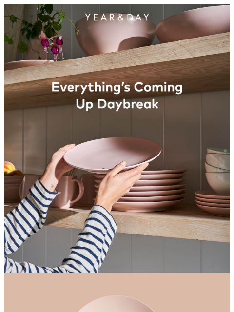 yearandday newsletter: Our favorite shade of pink