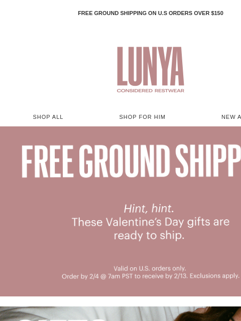 lunya newsletter: DROP A HINT