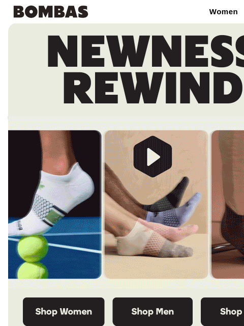 bombas newsletter: Oh My Newness