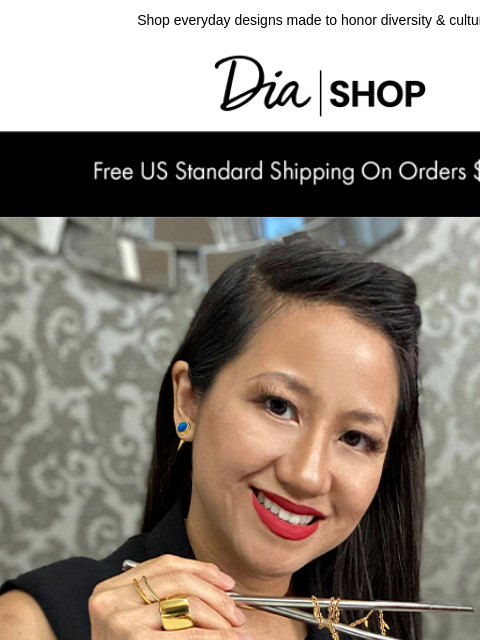 dia newsletter: Inclusive Jewelry by Sonia Hou ✨​