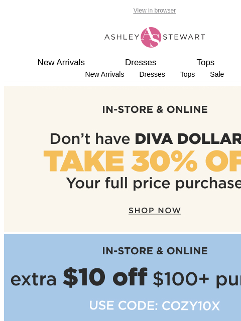 ashleystewart newsletter: The ULTIMATE checklist for your top drawer 🦋