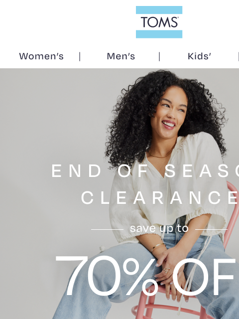 toms newsletter: Endlessly Styleable Espadrilles—Up to 70% Off