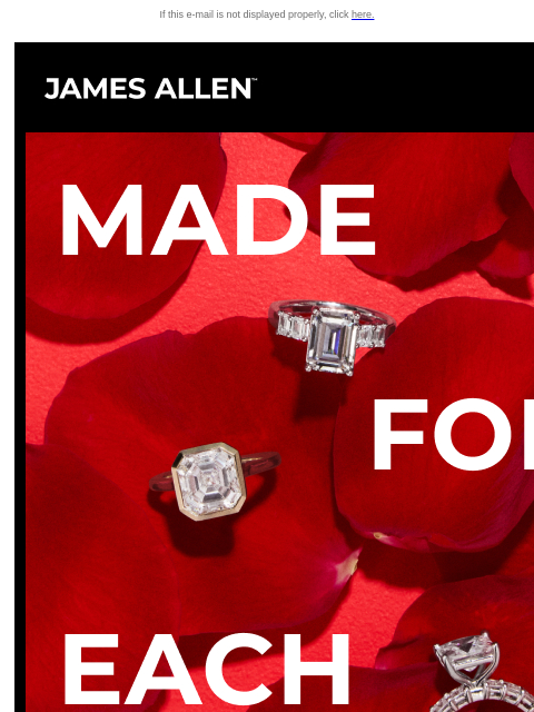 jamesallen newsletter: Save Twice With Stackable Deals on Your Dream Enga...