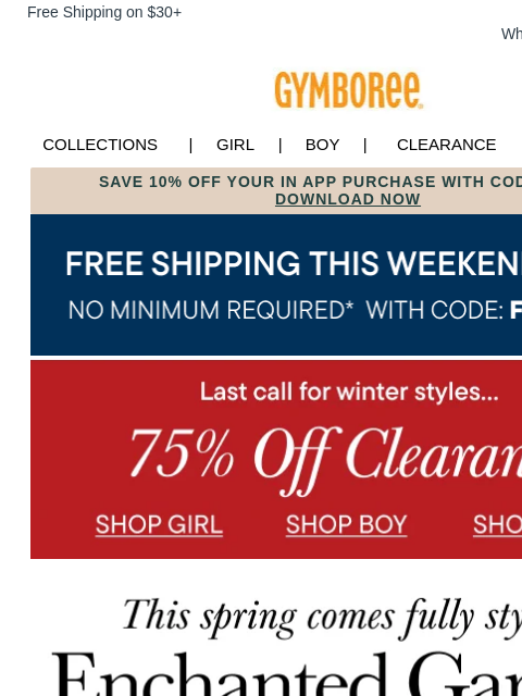 gymboree newsletter: Just Dropped: Our Best Easter Looks Yet 🌷