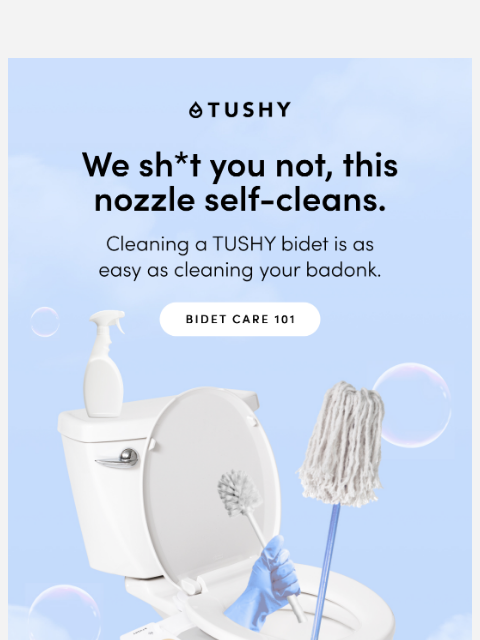 hellotushy newsletter: No, you don't have to call Mary Poo-pins