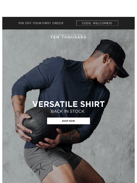 Our Versatile Shirt is back in best-selling colors. ͏ ͏ ͏ ͏ ͏ ͏ ͏ ͏ ͏ ͏ ͏ ͏ ͏ ͏ ͏ ͏ ͏ ͏ ͏ ͏ ͏ ͏ ͏ ͏ ͏ ͏ ͏ ͏ ͏ ͏ ͏ ͏ ͏ ͏ ͏ ͏ ͏ ͏ ͏ ͏ ͏ ͏ ͏ ͏ ͏ ͏ ͏ ͏ ͏ ͏ ͏ ͏ ͏ ͏ ͏ ͏ ͏ ͏ ͏ ͏ ͏ ͏ ͏ ͏ ͏ ͏ ͏ ͏ ͏ ͏ ͏ ͏ ͏ ͏ ͏