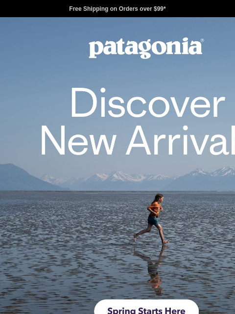patagonia newsletter: Spring ’26 has landed
