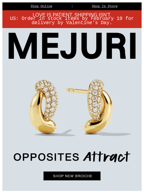 mejuri newsletter: Meet the New Brioche