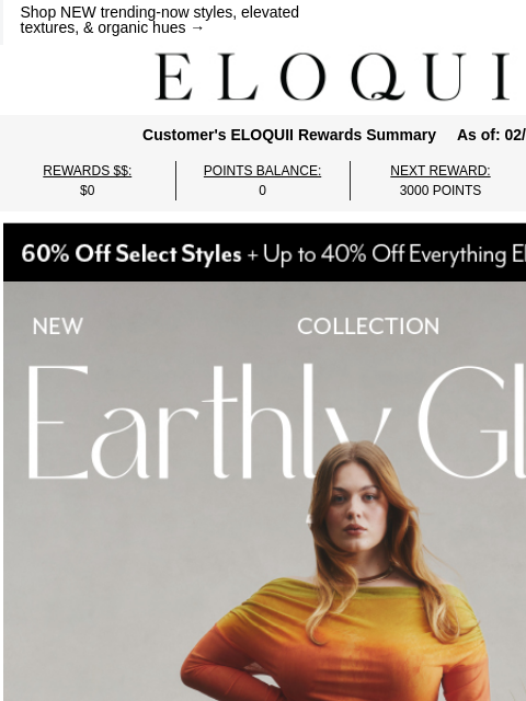 eloquii newsletter: Styles inspired by spring, designed for now 🌿