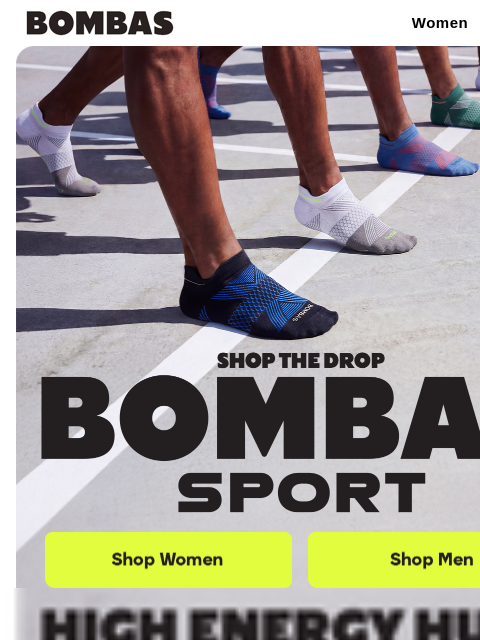 bombas newsletter: Just Dropped: New Running Sock Colors