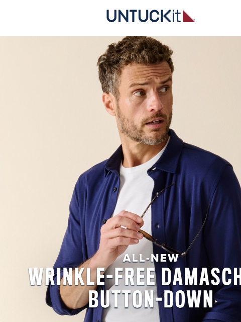 untuckit newsletter: NEW DROP: Polo Meets Button-Down 🤝