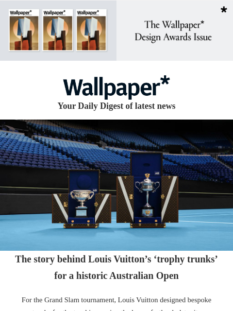 futureplc newsletter: The story behind Louis Vuitton's ‘trophy trunks’