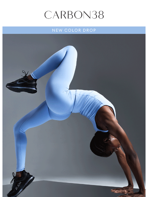 carbon38 newsletter: New & Blue