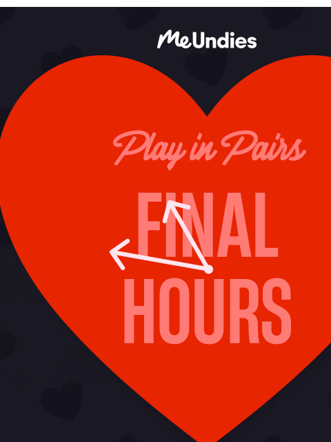 meundies newsletter: LAST CALL! 40% Off Ends Tonight