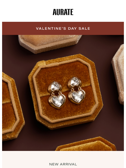 auratenewyork newsletter: NEW RADIANT HEARTS 💗