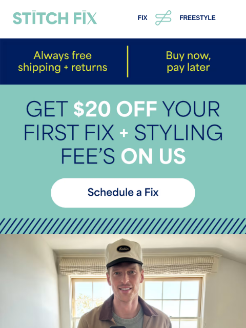 stitchfix newsletter: Get a style confidence boost