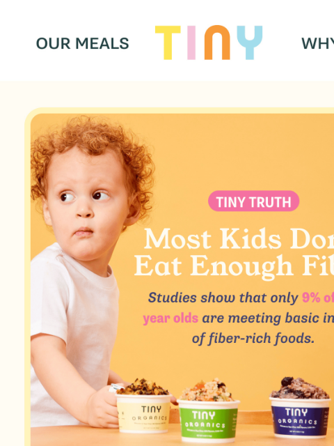 tinyorganics newsletter: 🥣 Most children don't get enough fiber - here's t...