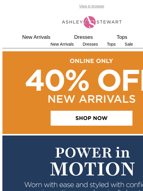 ashleystewart newsletter: Power in Motion 🏃‍♀️