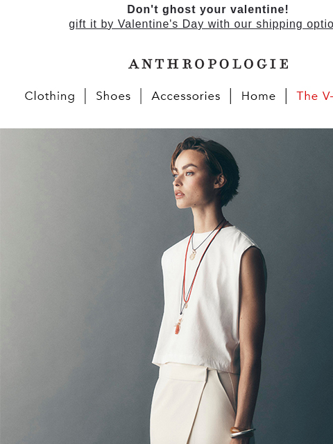 anthropologie newsletter: Spring looks loading... The Pant Edit