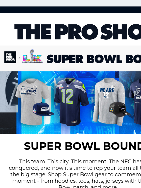 seahawksemail newsletter: Super Bowl Bound! 🏆