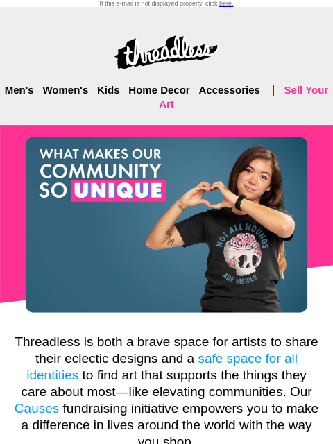 You can make a difference! Shop with purpose. If this e-mail is not displayed properly, click here. ‌ ‌ ‌ ‌ ‌ ‌ ‌ ‌ ‌ ‌ ‌ ‌ ‌ ‌ ‌ ‌ ‌ ‌ ‌ ‌ ‌ ‌ ‌ ‌ ‌ ‌ ‌ ‌ ‌ ‌ ‌ ‌ ‌ ‌ ‌ ‌ ‌ ‌ ‌ ‌ ‌ ‌ ‌ ‌ ‌ ‌ ‌ ‌ ‌ ‌ ‌